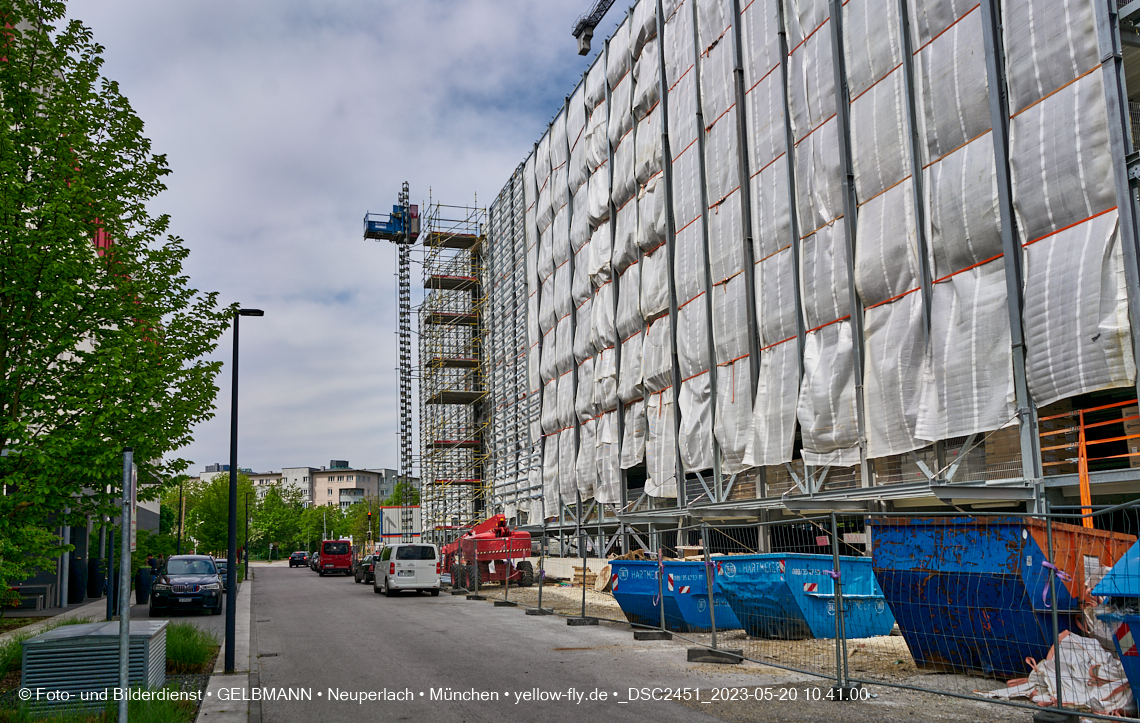 20.05.2023 - REVO Boardinghaus und Hochgarage in Neuperlach